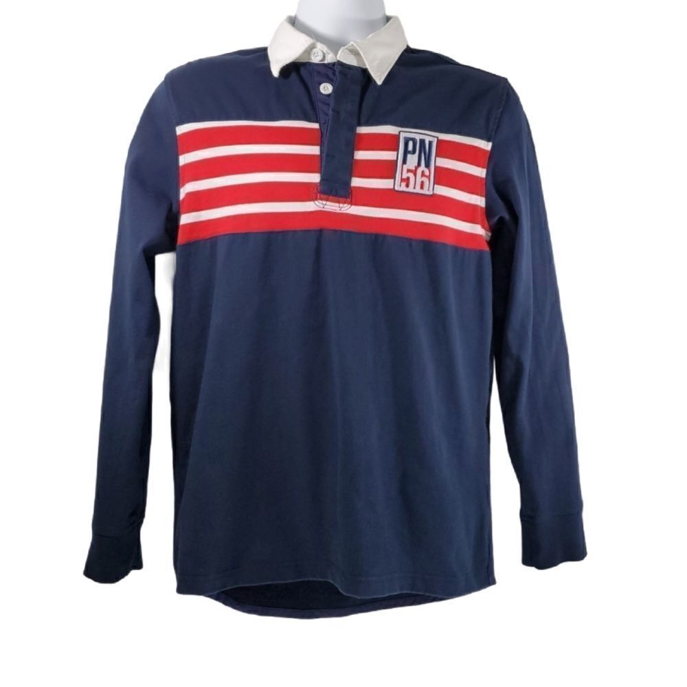 Parish Nation Men's Navy Long Sleeve Shirt